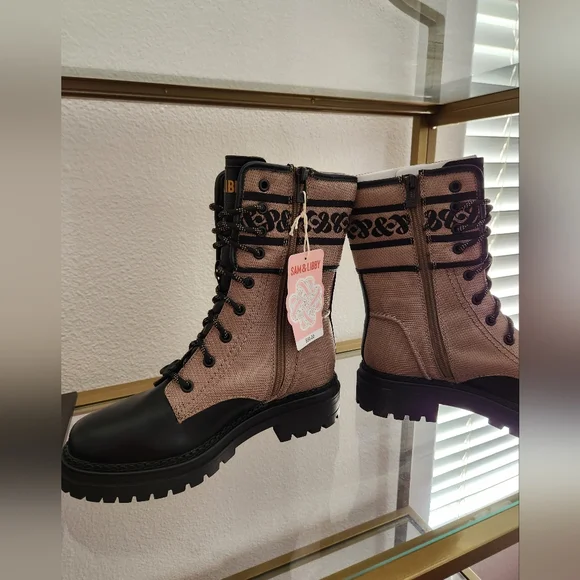 Sam & Libby combat boots - Picture 2 of 5